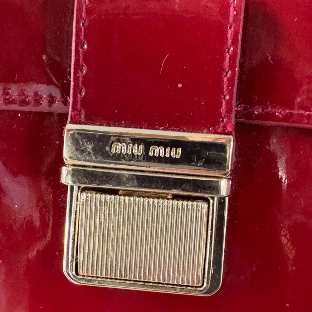 New Miu Miu Red Clutch - image 5